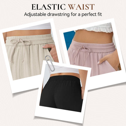 Lightweight Summer Drawstring Pants – Relaxed Fit