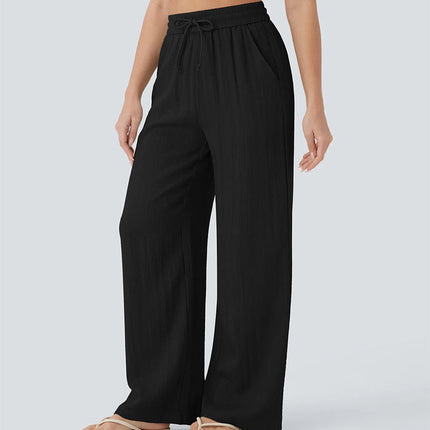 Lightweight Summer Drawstring Pants – Relaxed Fit