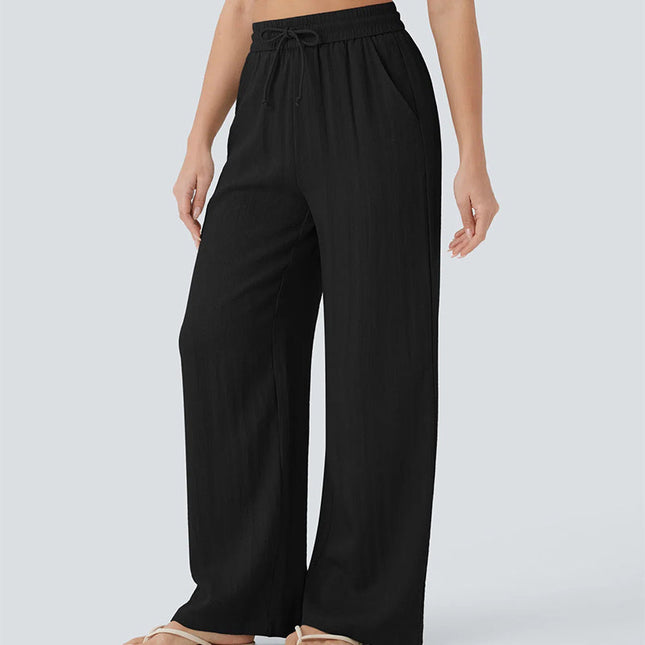 Lightweight Summer Drawstring Pants – Relaxed Fit