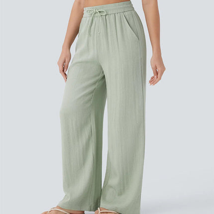 Lightweight Summer Drawstring Pants – Relaxed Fit