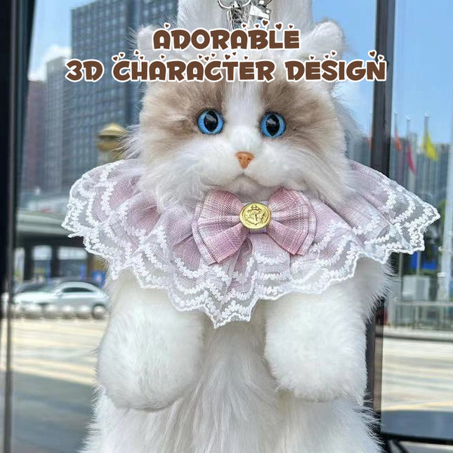 Cute Cat Plush Backpack